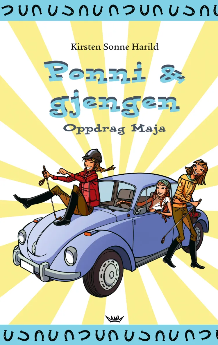 Omslag Ponni & gjengen - Oppdrag Maja av Kirsten Sonne Harild (Innbundet)