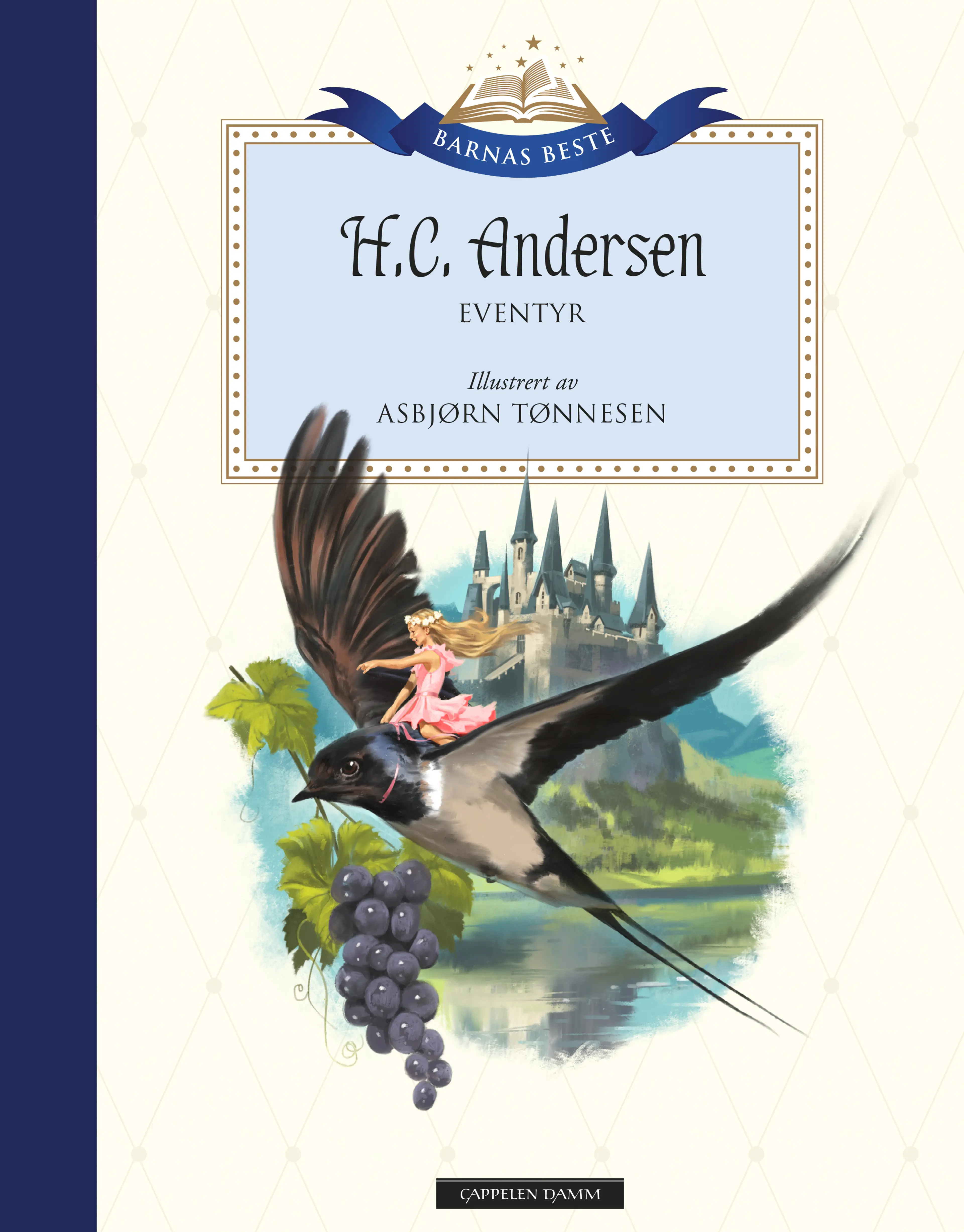 Omslag Barnas Beste: H.C. Andersen - Eventyr av H.C. Andersen (Innbundet)