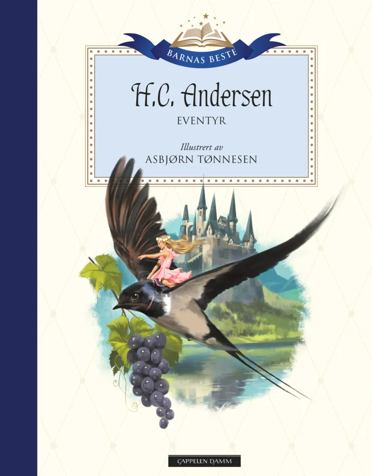 Omslag Barnas Beste: H.C. Andersen - Eventyr av H.C. Andersen (Innbundet)