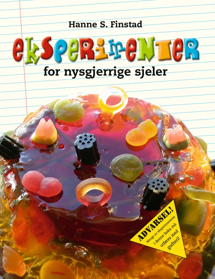 Omslag EKSPERIMENTER for nysgjerrige sjeler av Hanne S. Finstad (Innbundet)