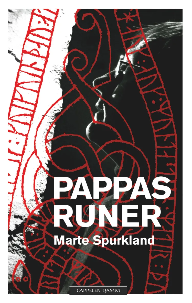 Omslag Pappas runer av Marte Spurkland og Terje Spurkland (Heftet)