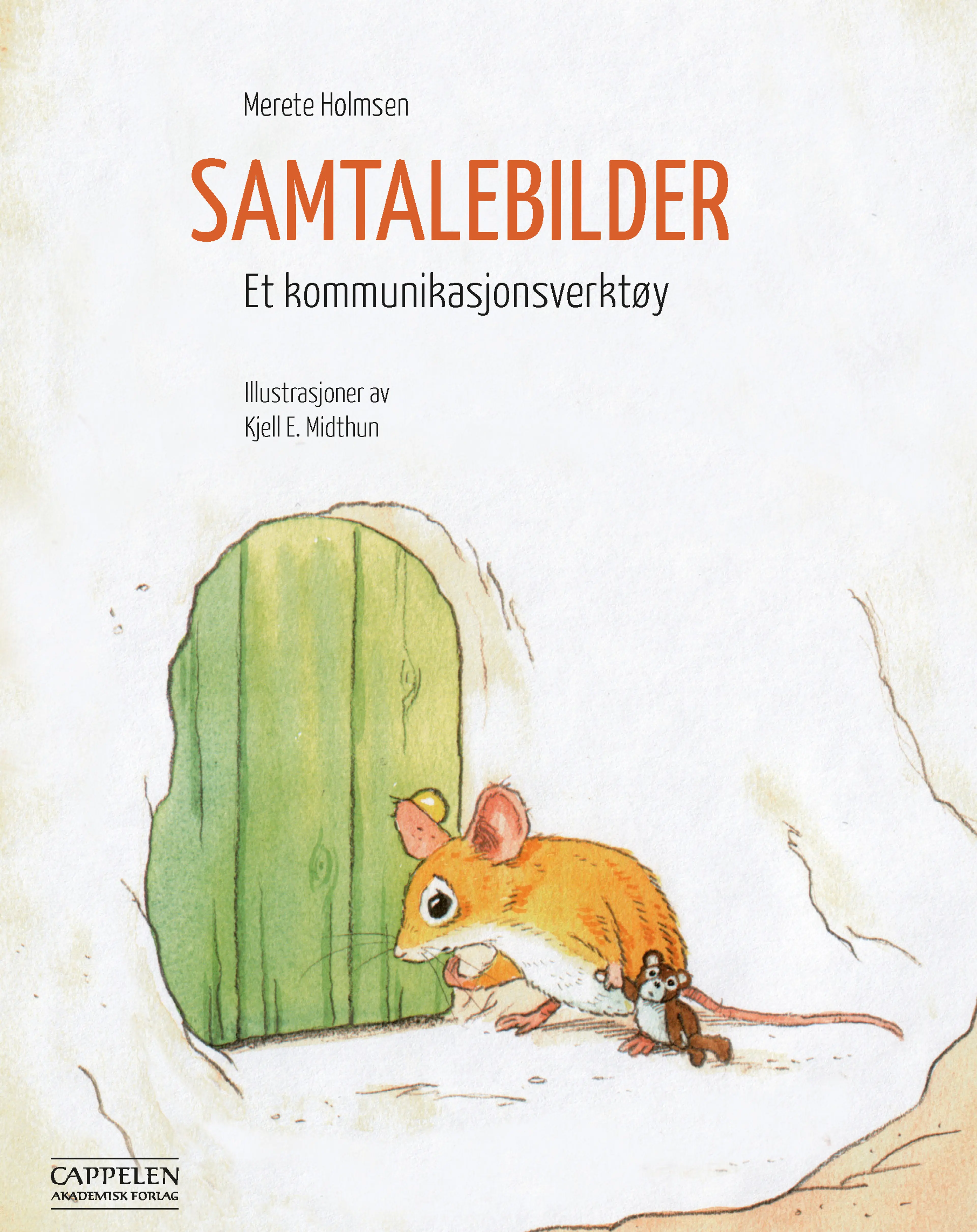 Omslag Samtalebilder av Merete Holmsen (Ukjent)