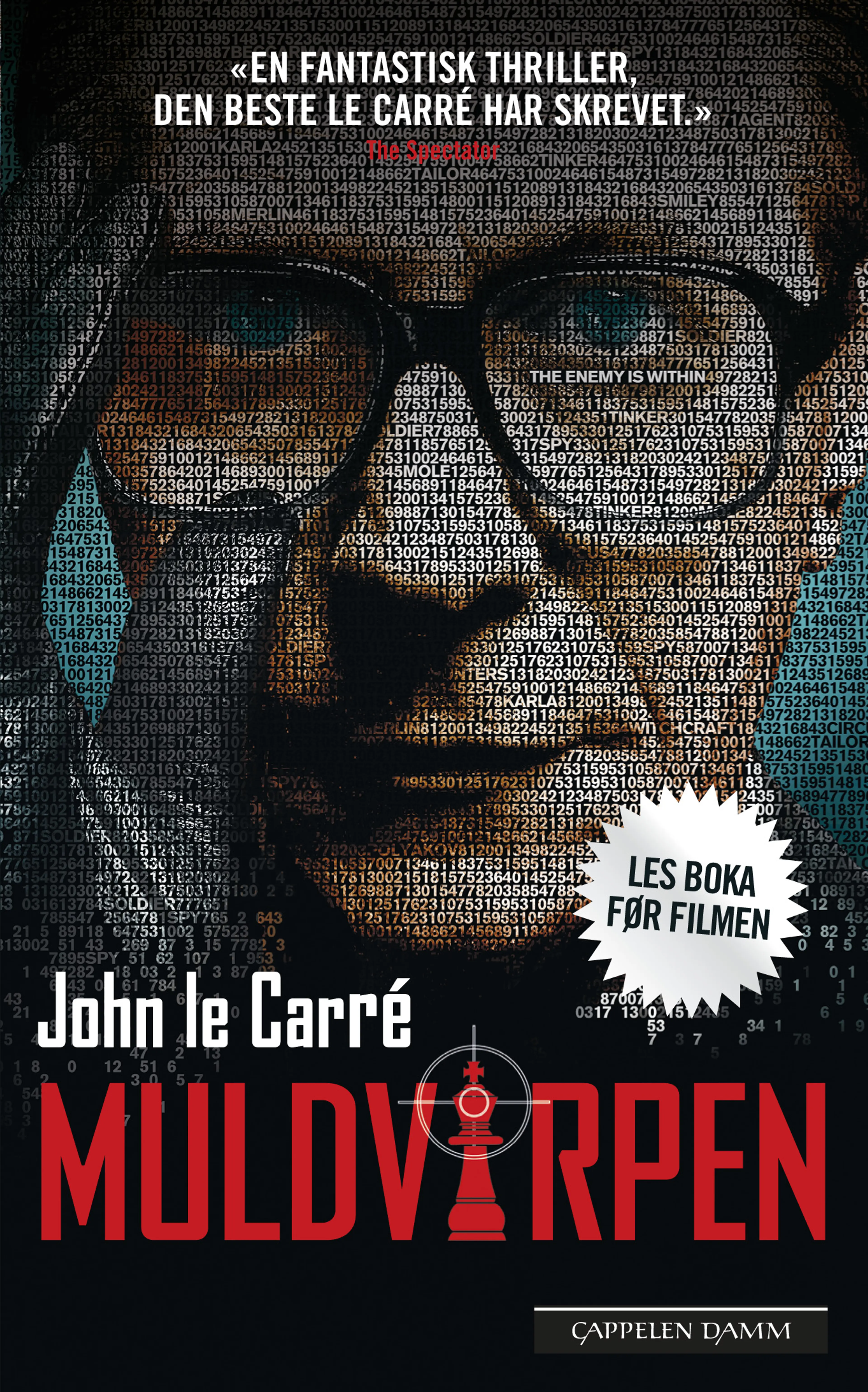 Omslag Muldvarpen, filmpocket av John le Carré (Heftet)