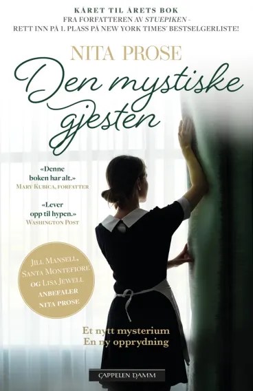 Omslag Den mystiske gjesten av Nita Prose (Heftet)