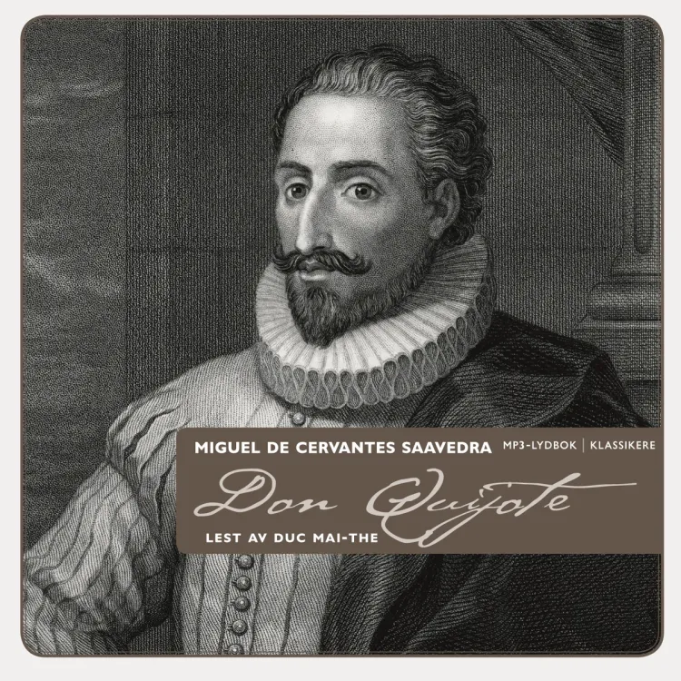 Omslag Don Quijote av Miguel de Cervantes Saavedra (Lydbok)