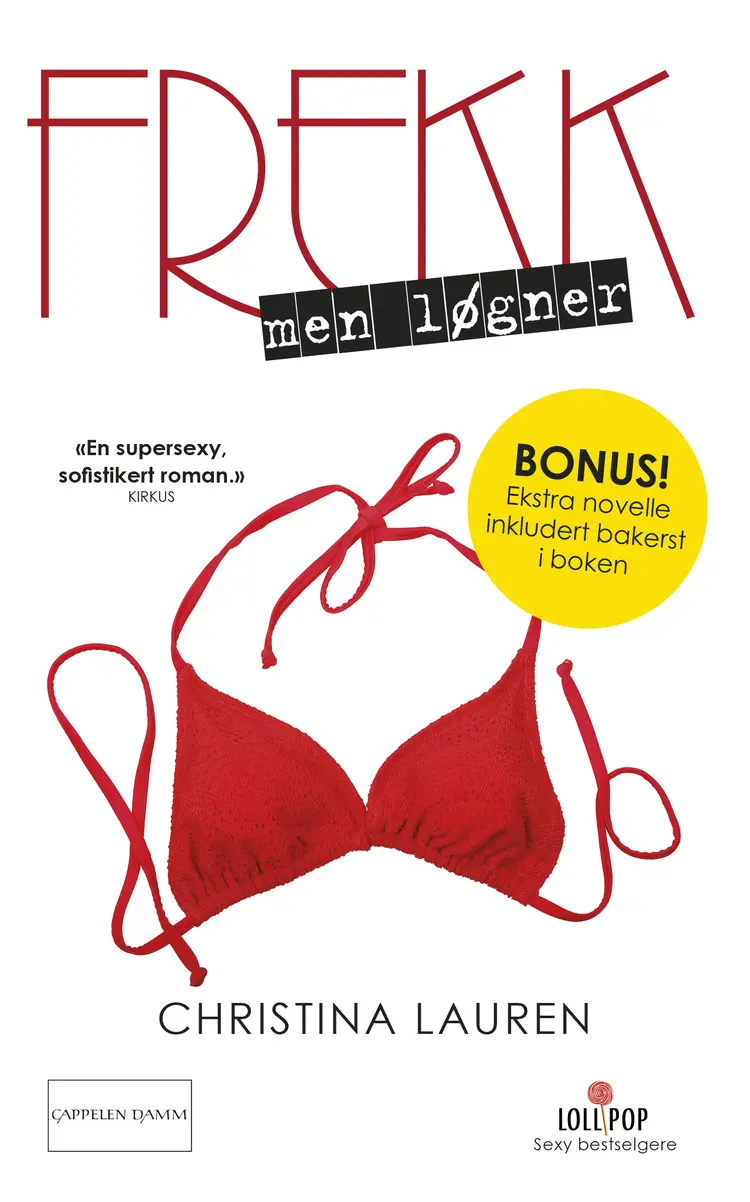 Omslag Frekk, men løgner av Christina Lauren (Ebok)