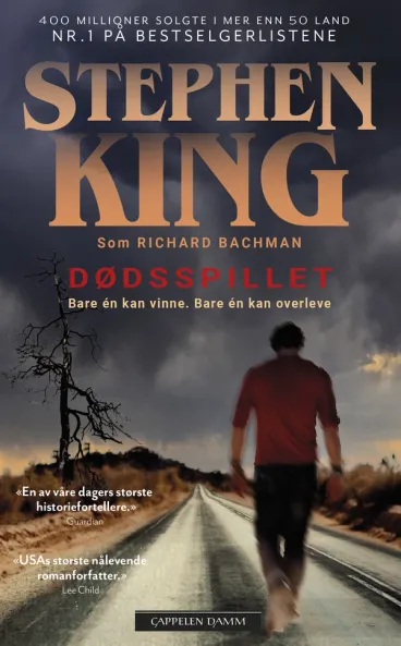Omslag Dødsspillet av Stephen King (Heftet)