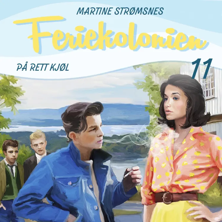Omslag På rett kjøl av Martine Strømsnes (Lydbok)