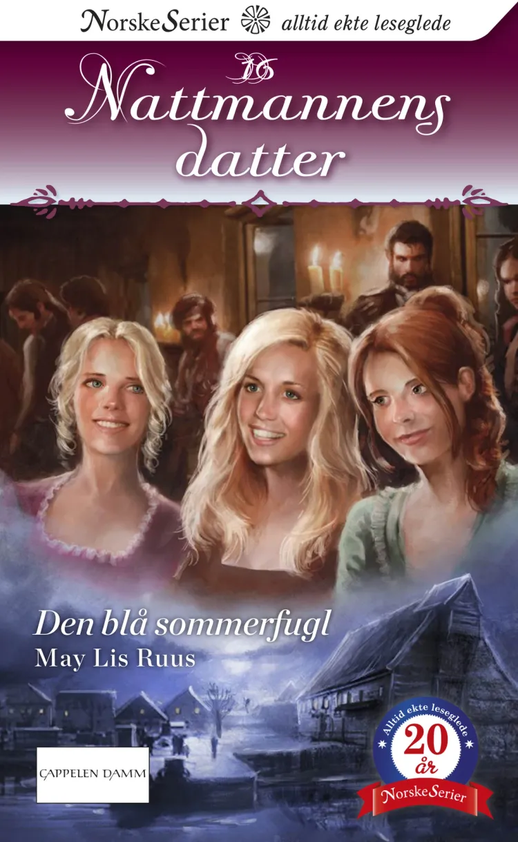 Omslag Den blå sommerfugl av May Lis Ruus (Ebok)