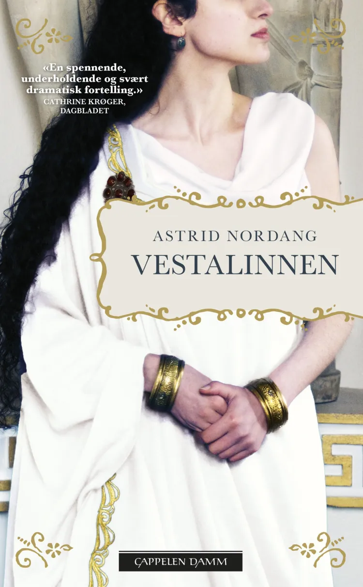 Omslag Vestalinnen av Astrid Nordang (Heftet)