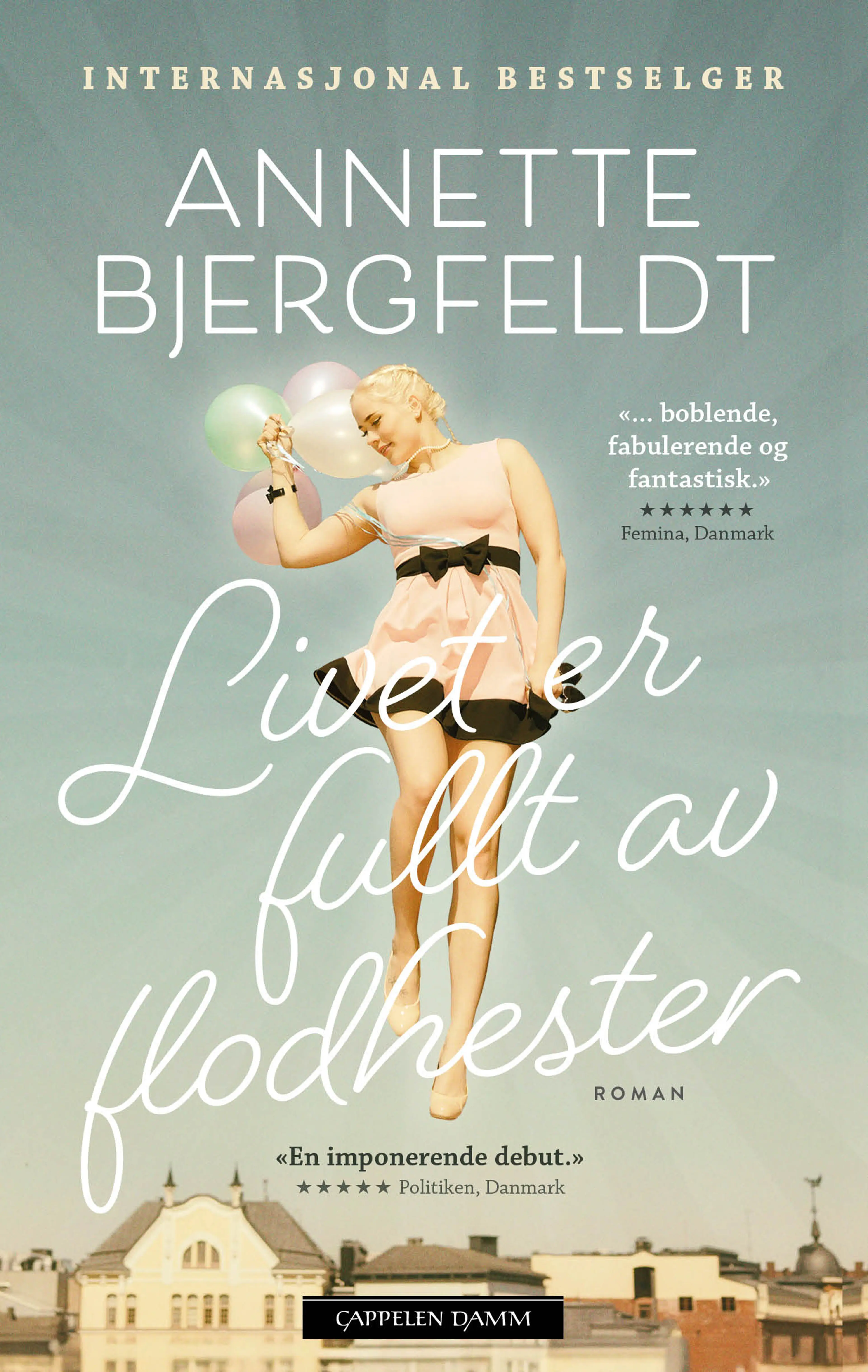 Omslag Livet er fullt av flodhester av Annette Bjergfeldt (Heftet)