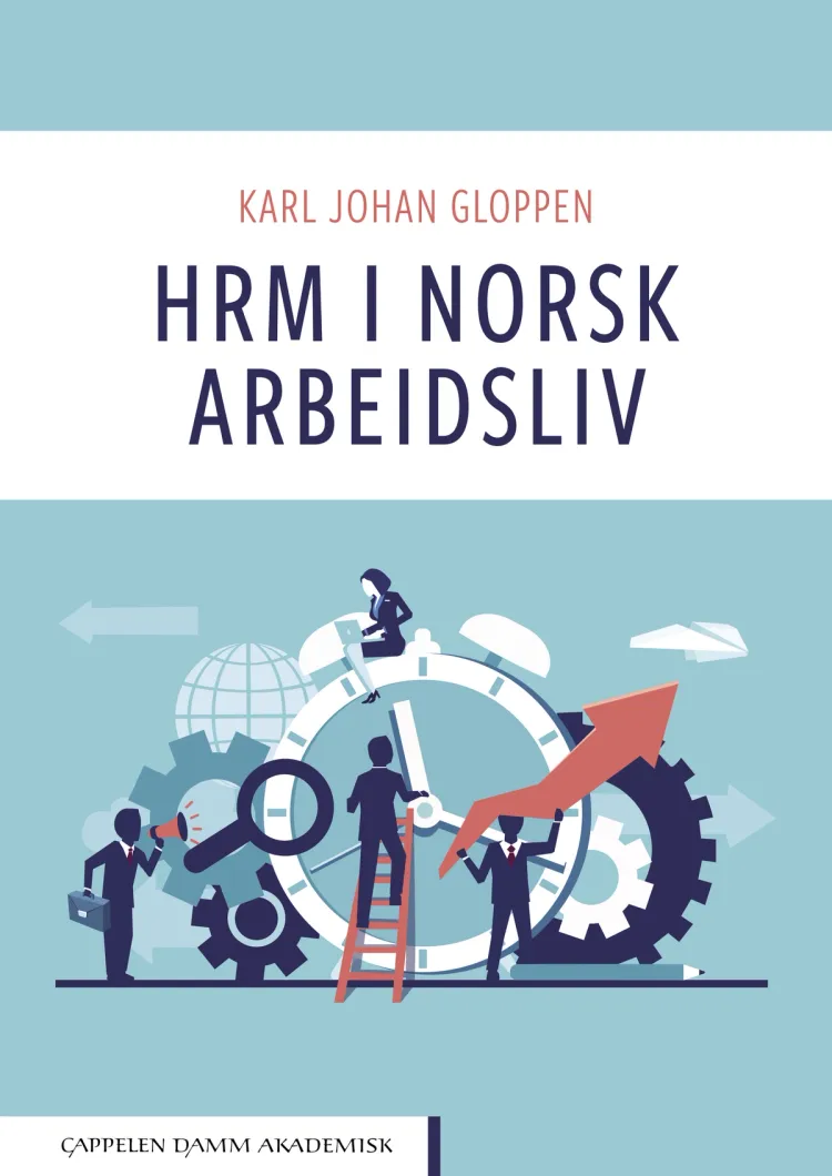 Omslag HRM i norsk arbeidsliv av Karl Johan Gloppen (Heftet)