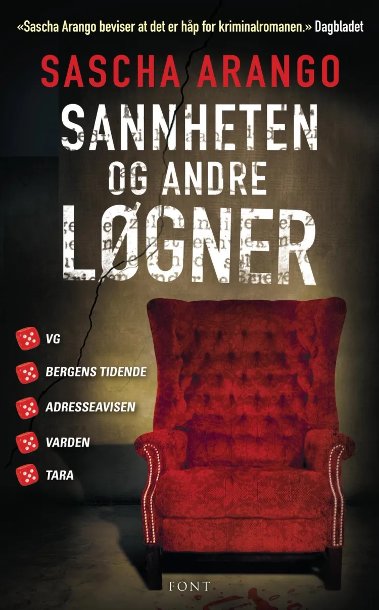 Omslag Sannheten og andre løgner av Sascha Arango (Heftet)