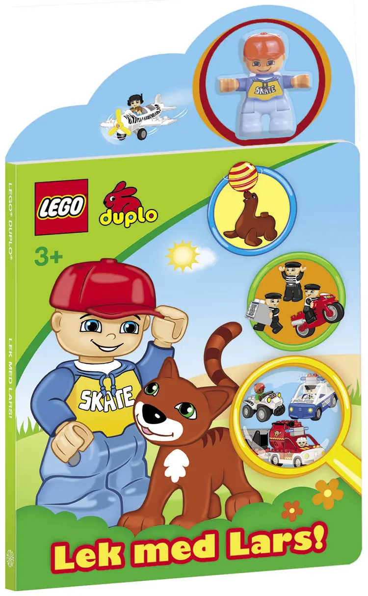 Omslag LEGO® Duplo - Lek med Lars! (Innbundet)