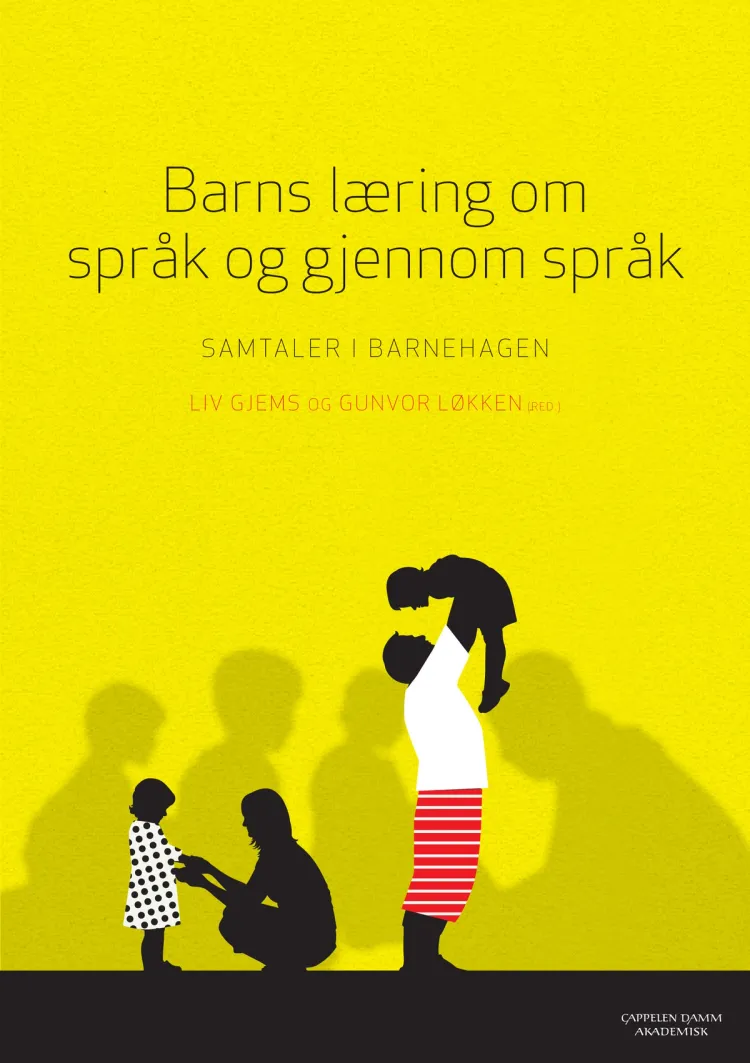 Omslag Barns læring om språk og gjennom språk av Liv Gjems og Gunvor Løkken (red.) (Heftet)
