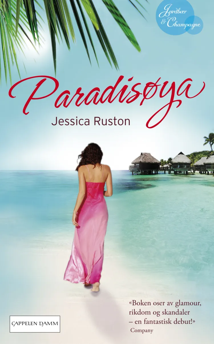 Omslag Paradisøya av Jessica Ruston (Heftet)