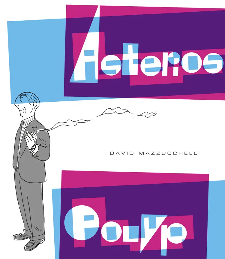 Omslag Asterios Polyp av David Mazzucchelli (Innbundet)