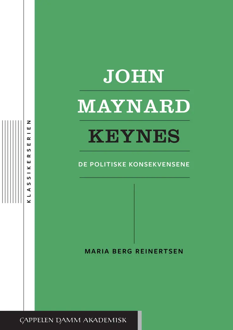 Omslag John Maynard Keynes av Maria Berg Reinertsen (Heftet)