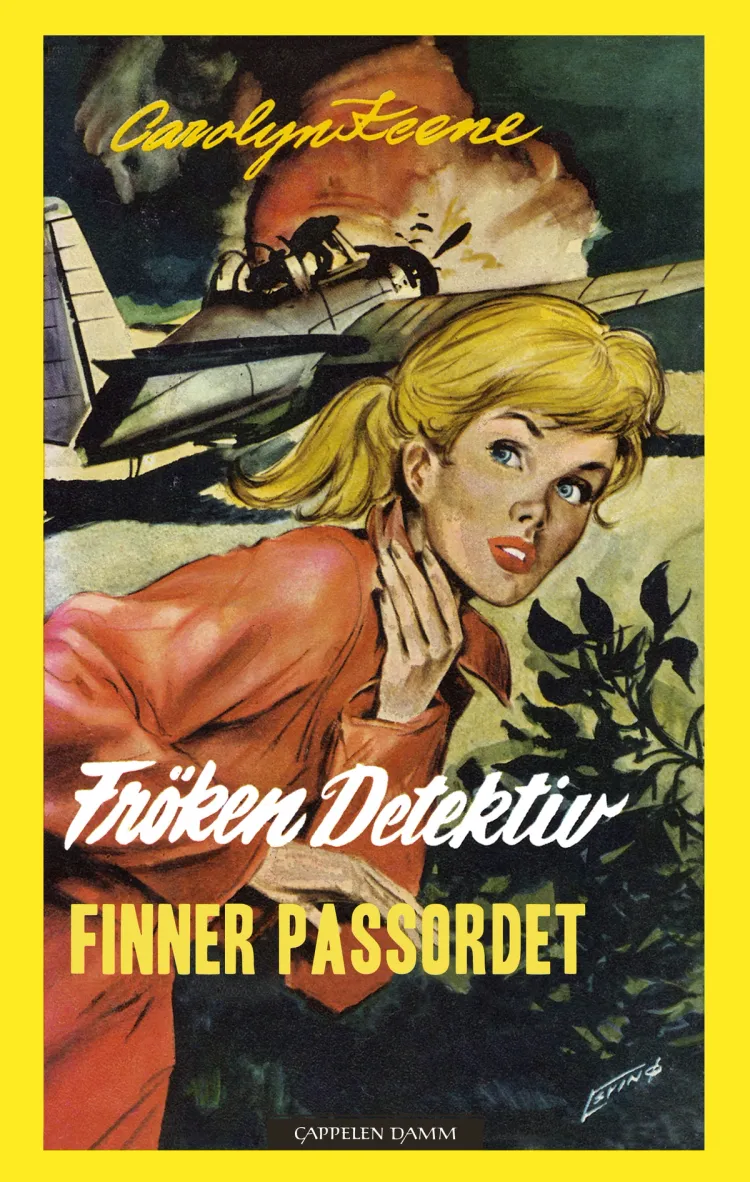 Omslag Frøken Detektiv Klassiker 9: Frøken Detektiv finner passordet av Carolyn Keene (Innbundet)