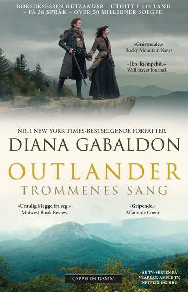 Omslag Trommenes sang av Diana Gabaldon (Heftet)