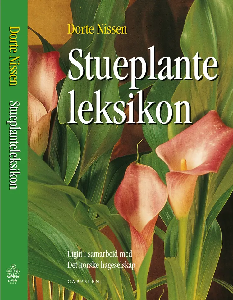 Omslag Stueplanteleksikon av Dorthe Nissen (Innbundet)