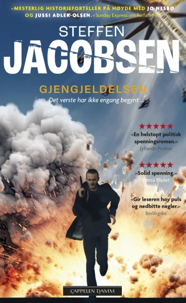 Omslag Gjengjeldelsen av Steffen Jacobsen (Heftet)