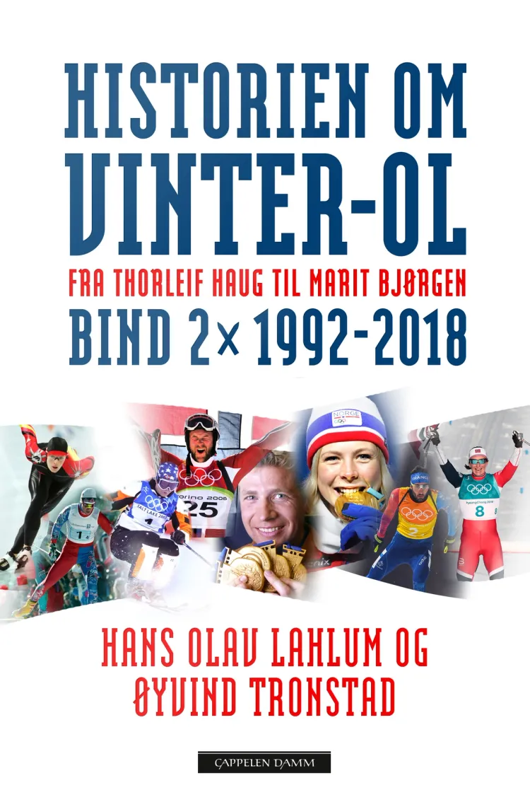 Omslag Historien om Vinter-OL Bind 2 av Hans Olav Lahlum og Øyvind Tronstad (Innbundet)