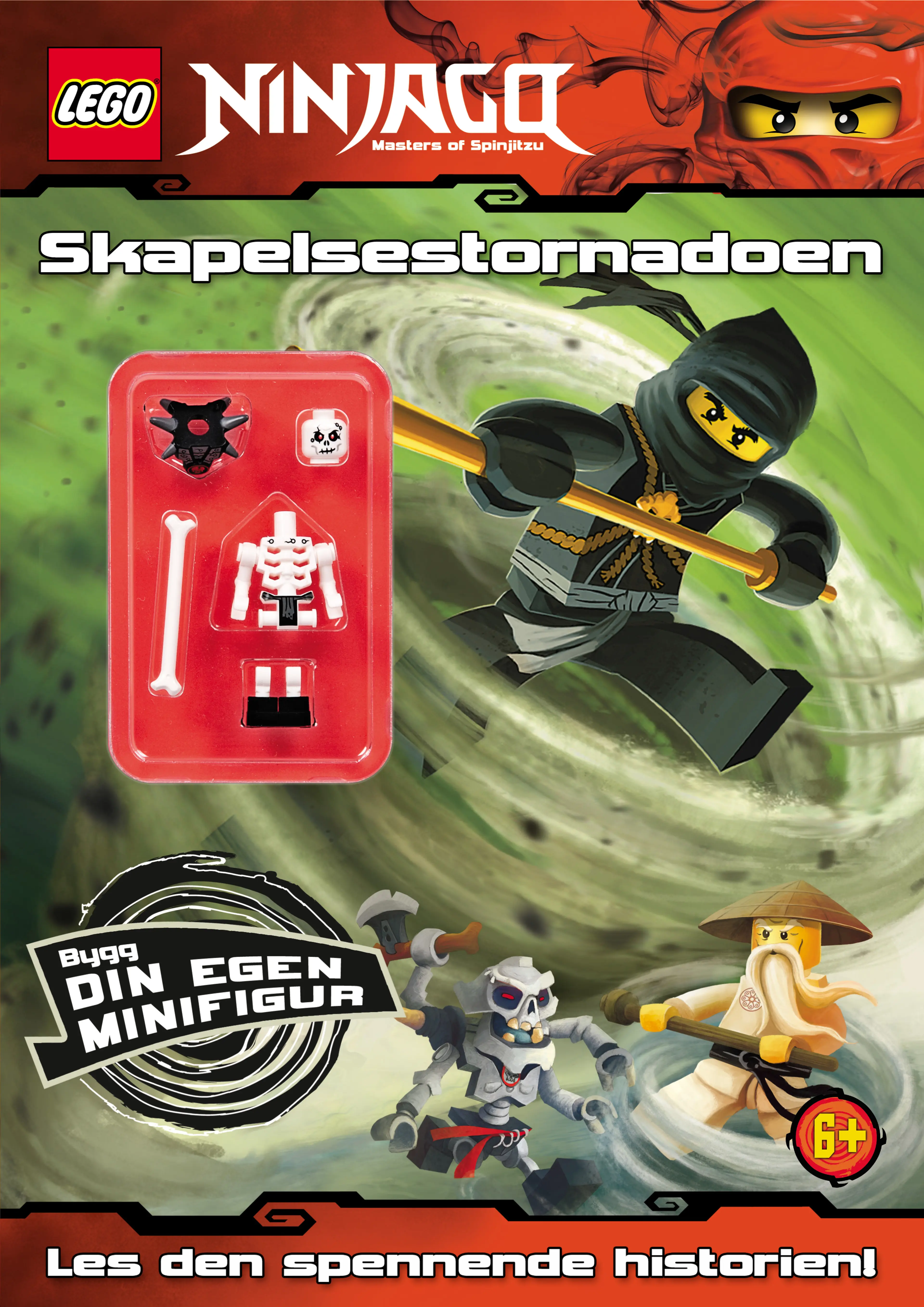 Omslag LEGO® Ninjago - Skapelsestornadoen (Heftet)