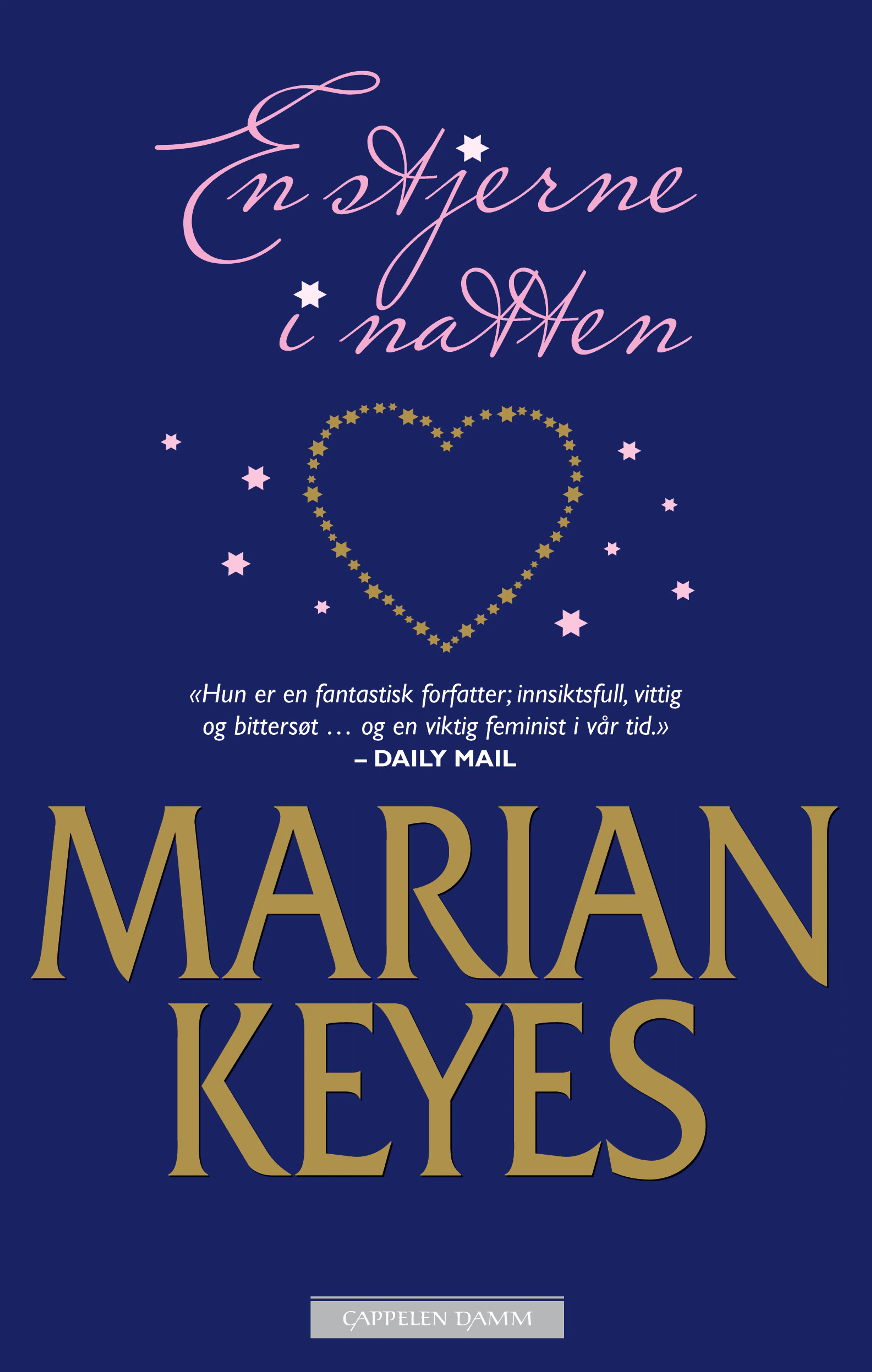 Omslag En stjerne i natten av Marian Keyes (Innbundet)