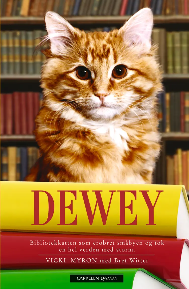 Omslag Dewey av Vicki Myron (Innbundet)