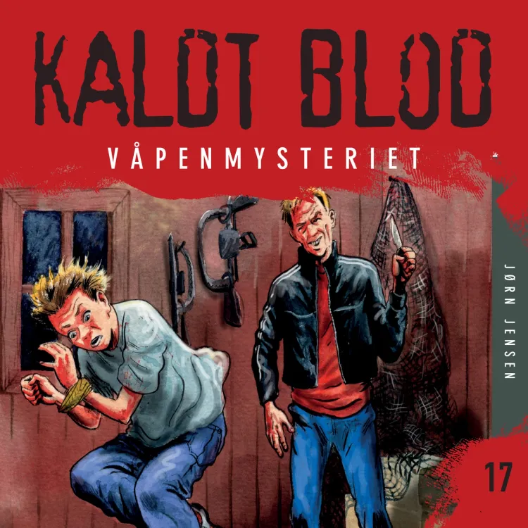 Omslag Kaldt blod 17 - Våpenmysteriet av Jørn Jensen (Lydbok)