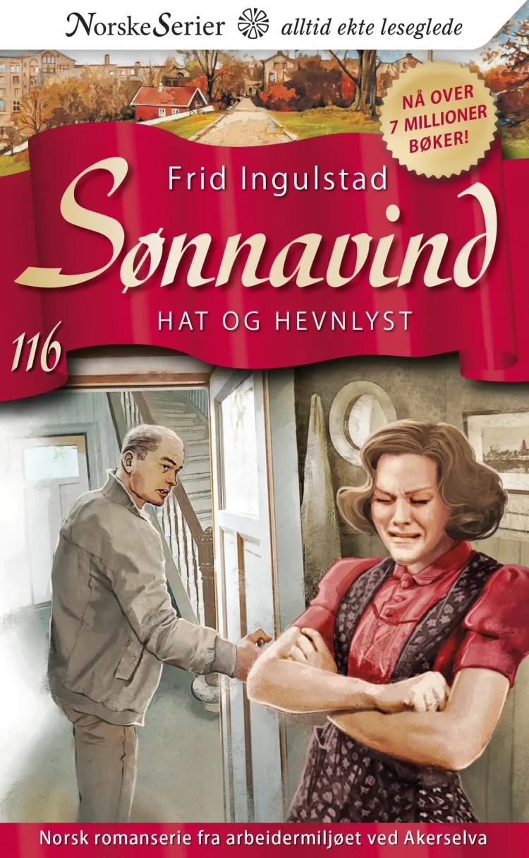 Omslag Hat og hevnlyst av Frid Ingulstad (Ebok)