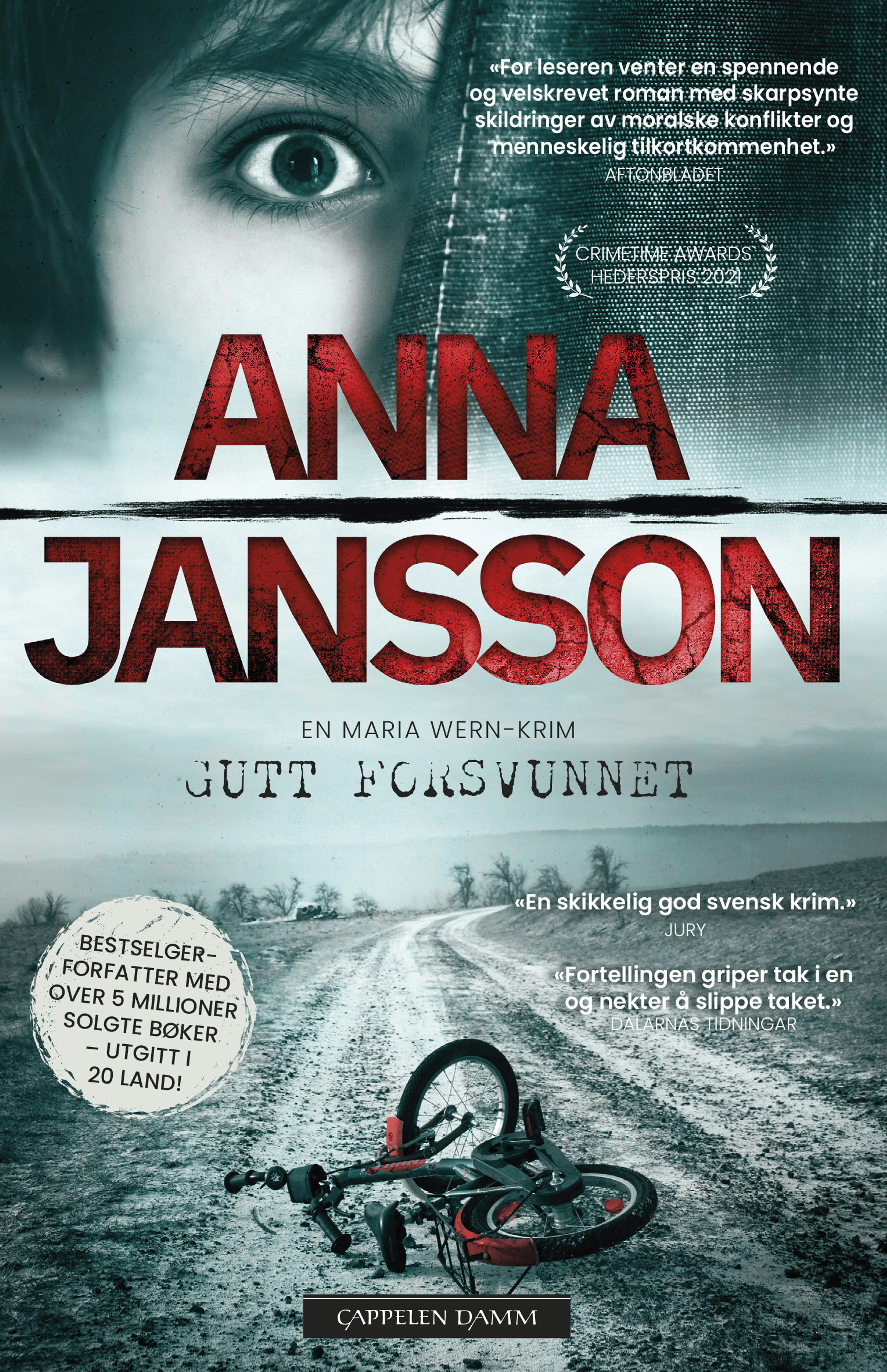 Omslag Gutt forsvunnet av Anna Jansson (Heftet)