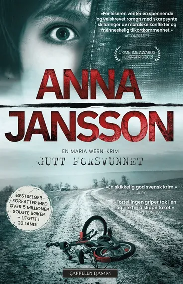 Omslag Gutt forsvunnet av Anna Jansson (Heftet)