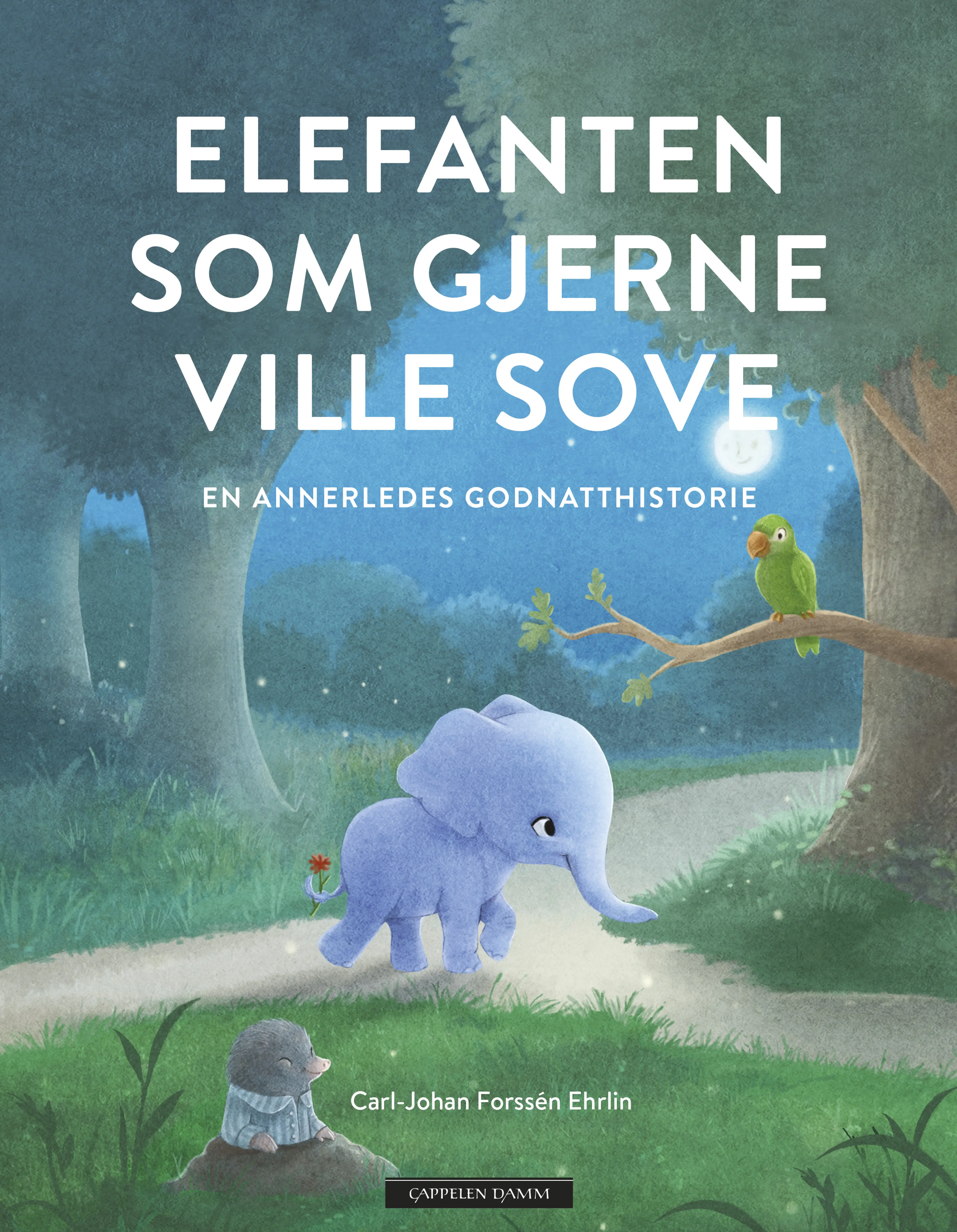 Omslag Elefanten som gjerne ville sove av Carl-Johan Forssén  Ehrlin (Ebok)