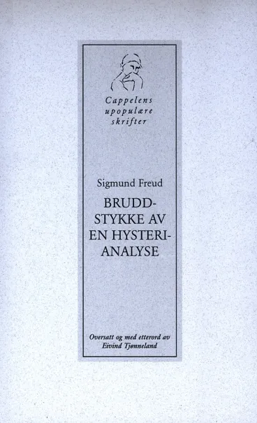 Omslag Bruddstykke av en hysterianalyse av Sigmund Freud (Heftet)