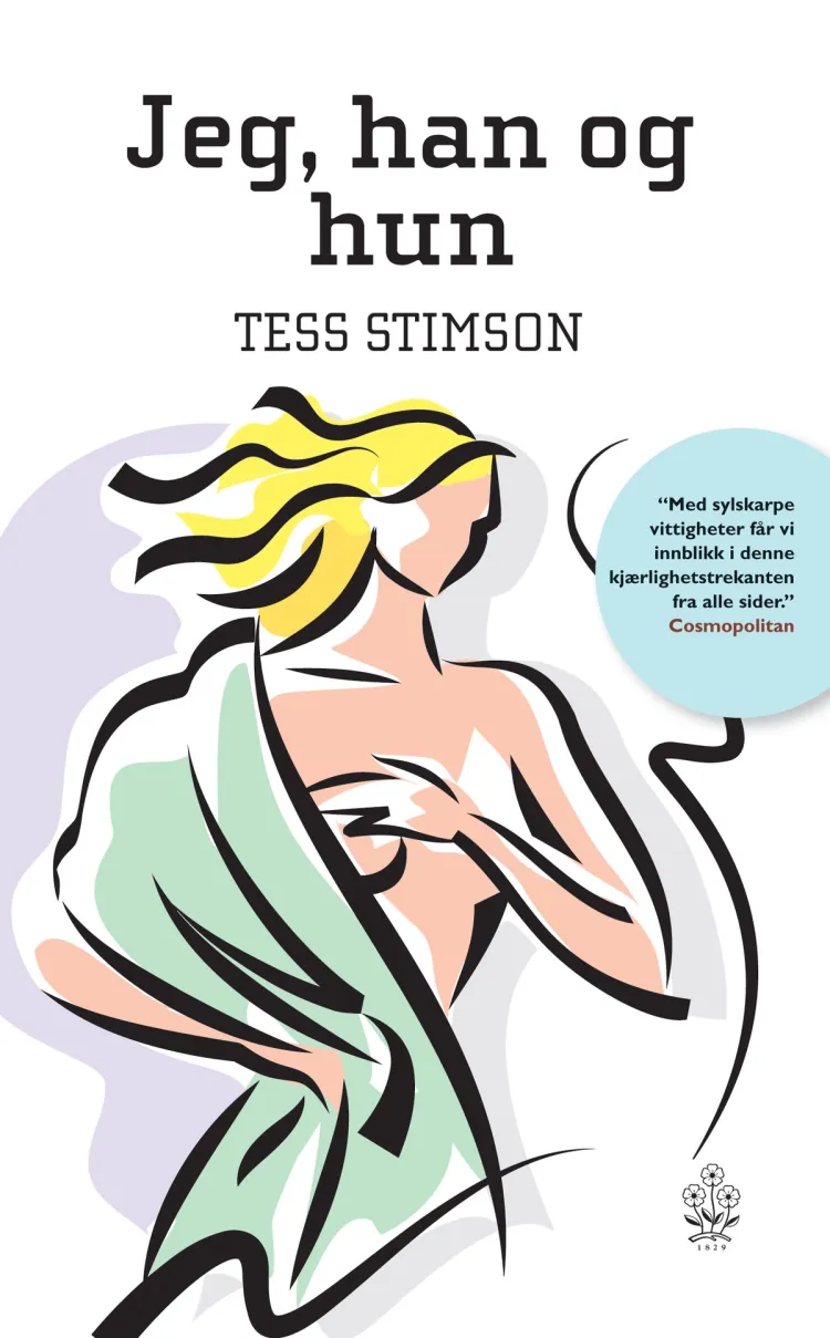 Omslag Jeg, han og hun av Tess Stimson (Heftet)