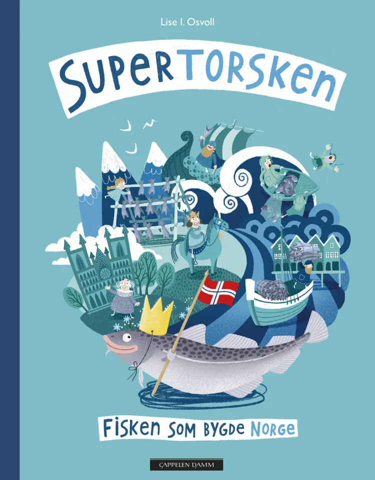 Omslag Supertorsken av Lise Osvoll (Innbundet)