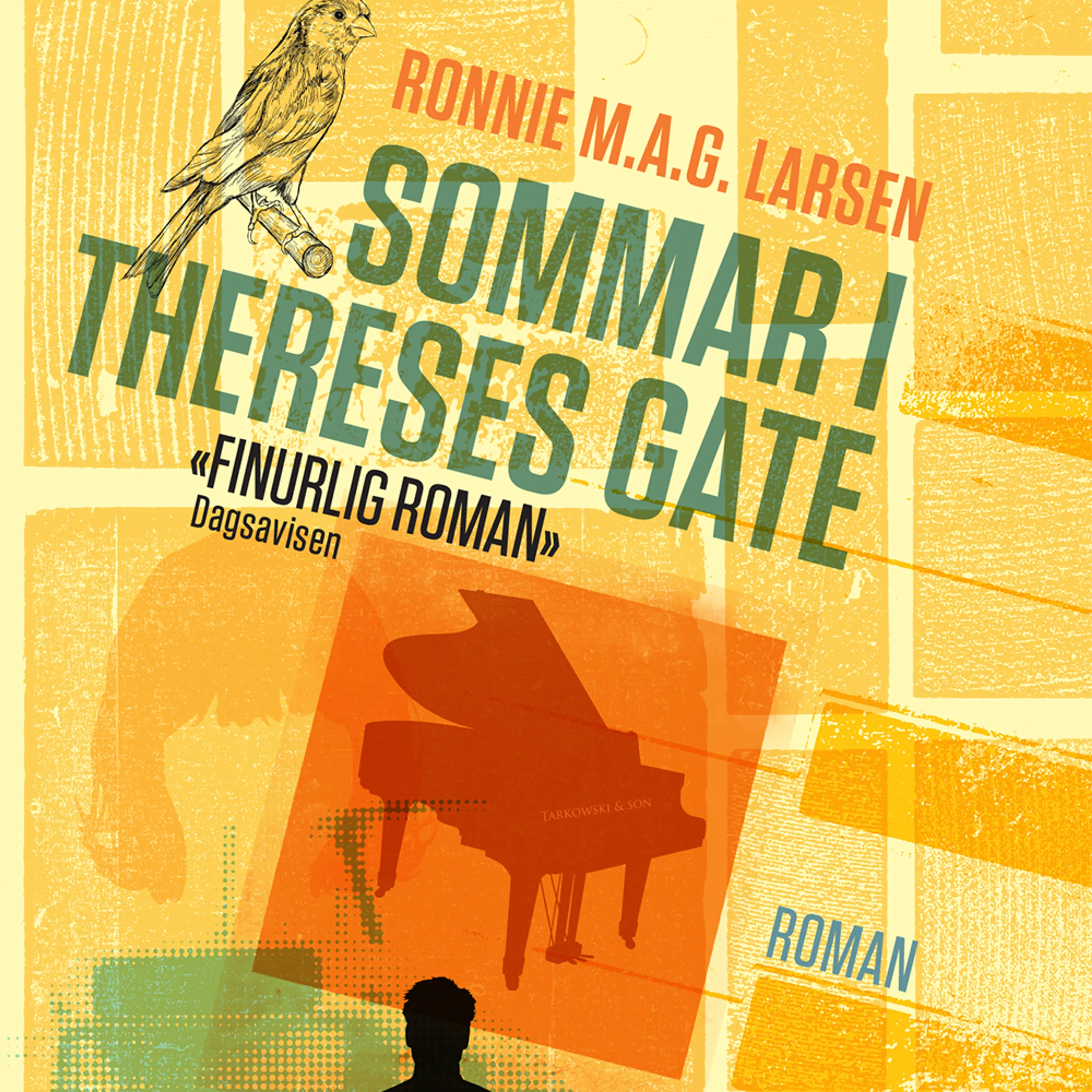 Omslag Sommar i Thereses gate av Ronnie M.A.G. Larsen (Lydbok)