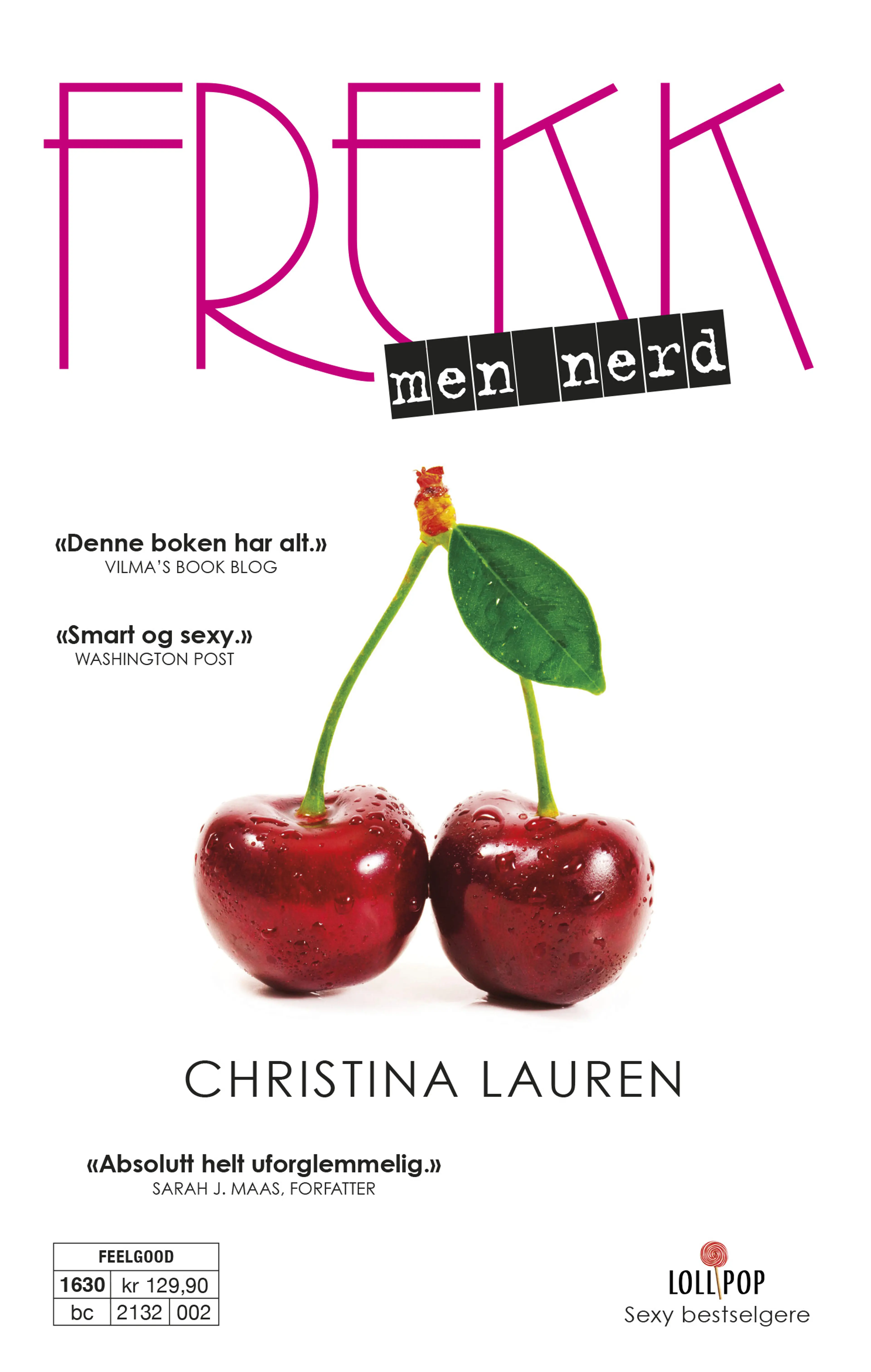 Omslag Frekk, men nerd av Christina Lauren (Ebok)