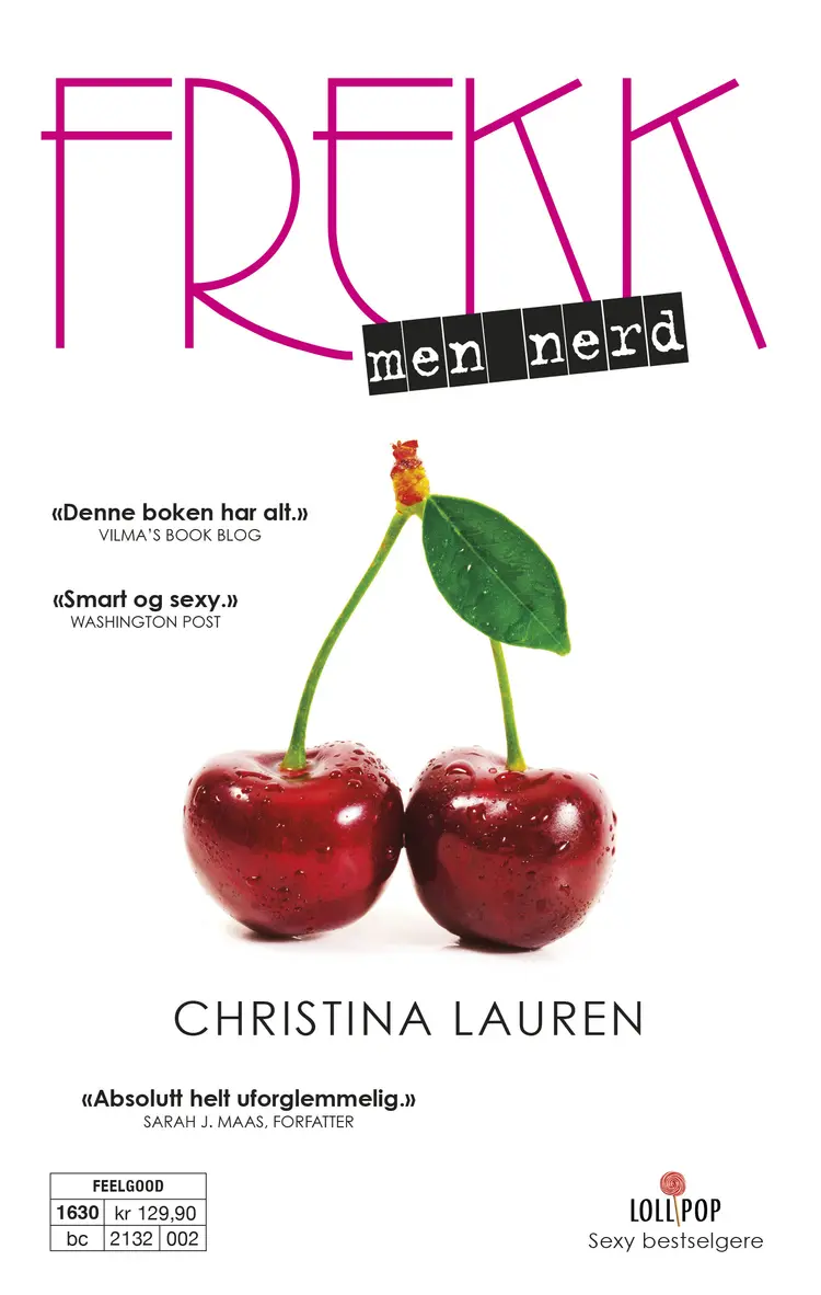 Omslag Frekk, men nerd av Christina Lauren (Ebok)