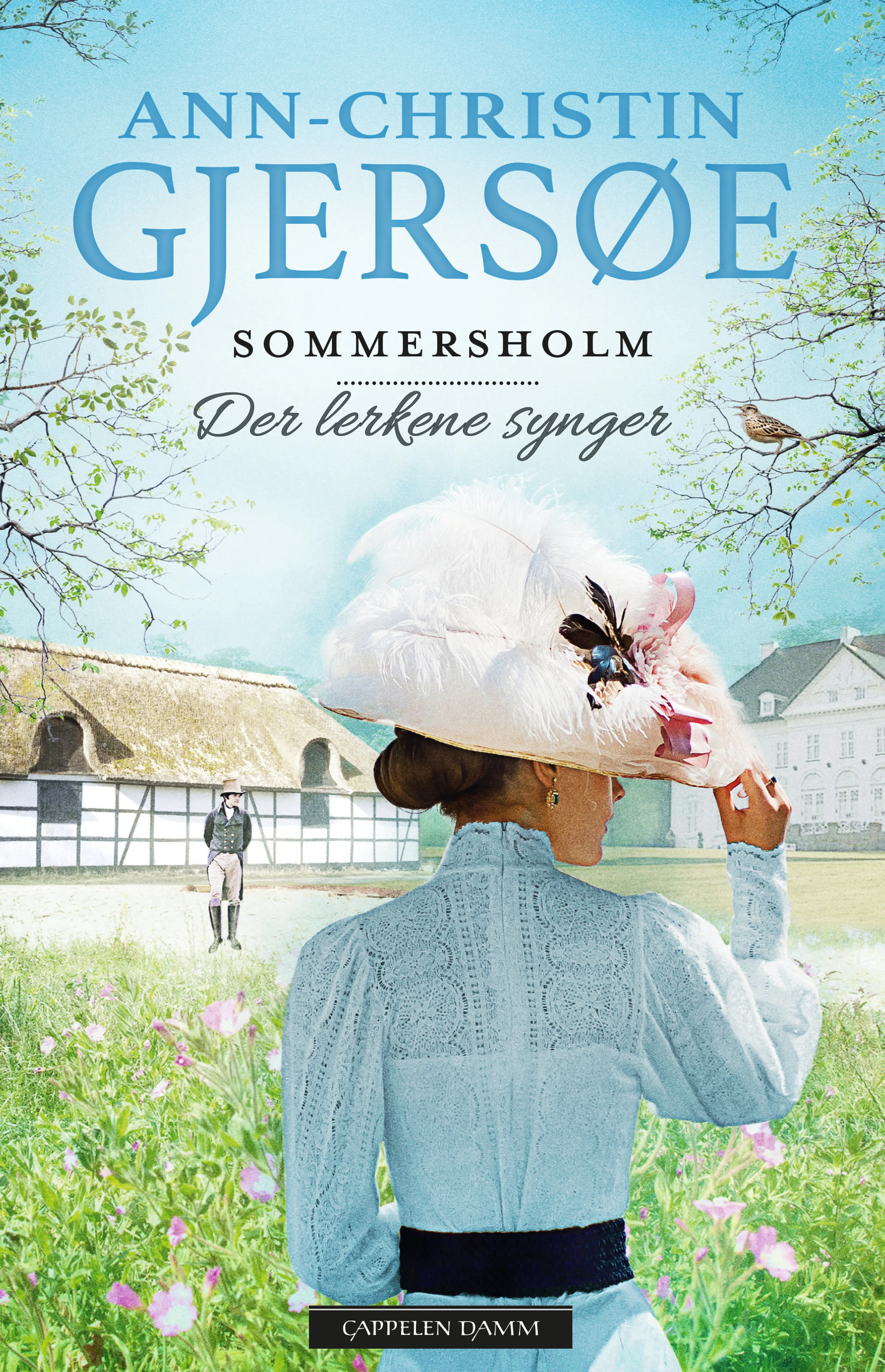 Omslag Der lerkene synger av Ann-Christin Gjersøe (Innbundet)