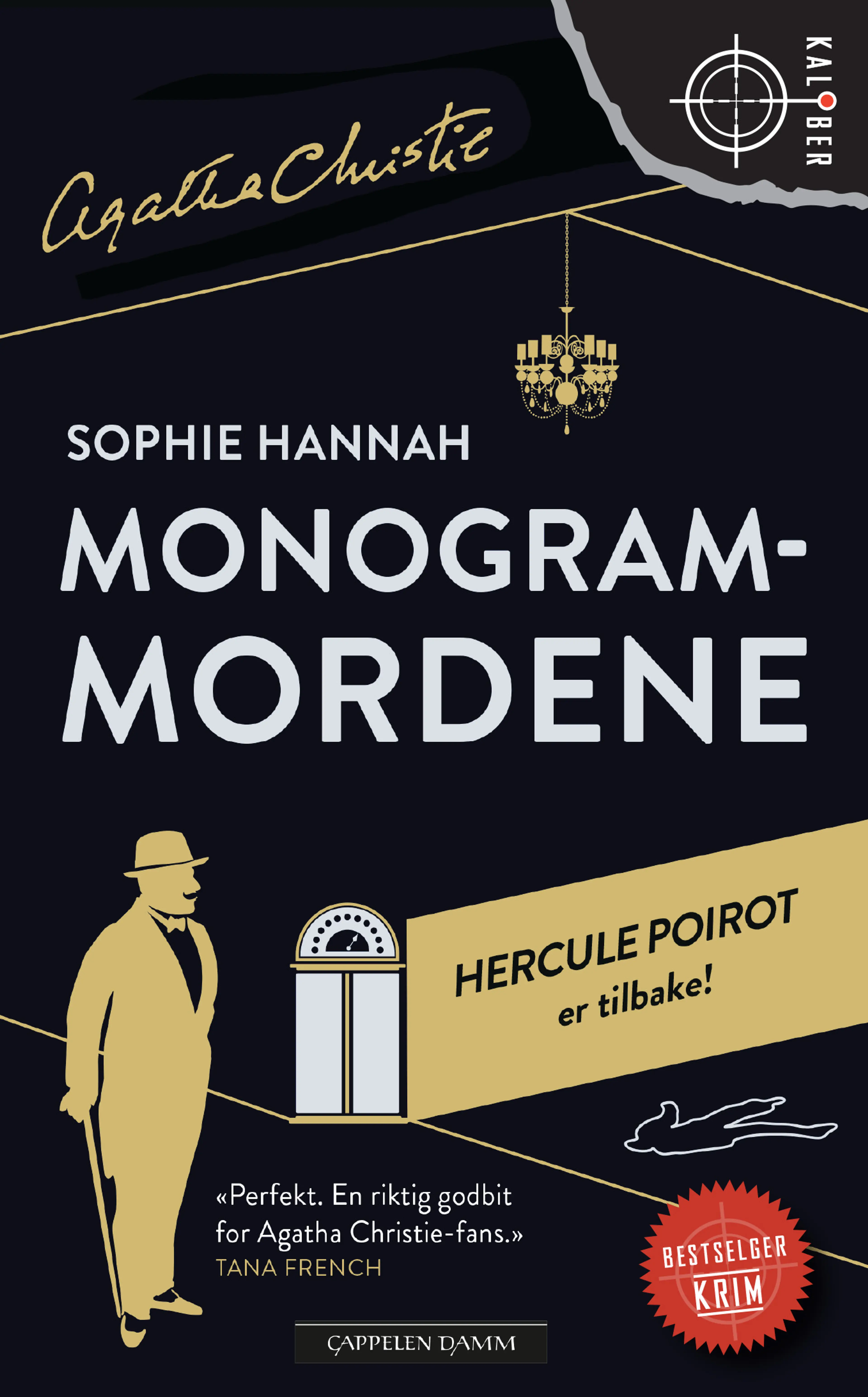 Omslag Monogram-mordene av Sophie Hannah (Heftet)