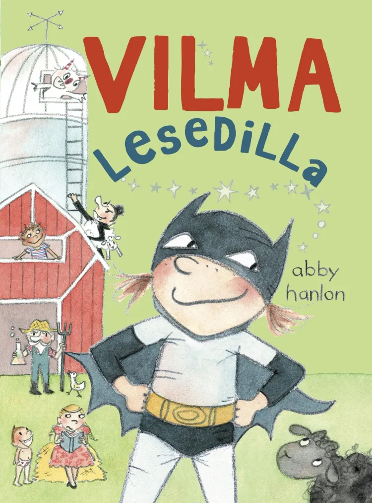 Omslag Vilma 3: Vilma lesedilla av Abby Hanlon (Innbundet)