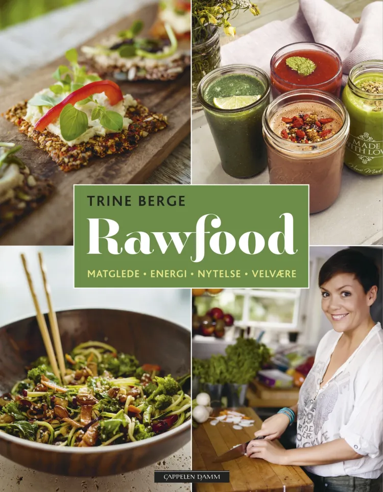 Omslag Rawfood av Trine Berge (Innbundet)