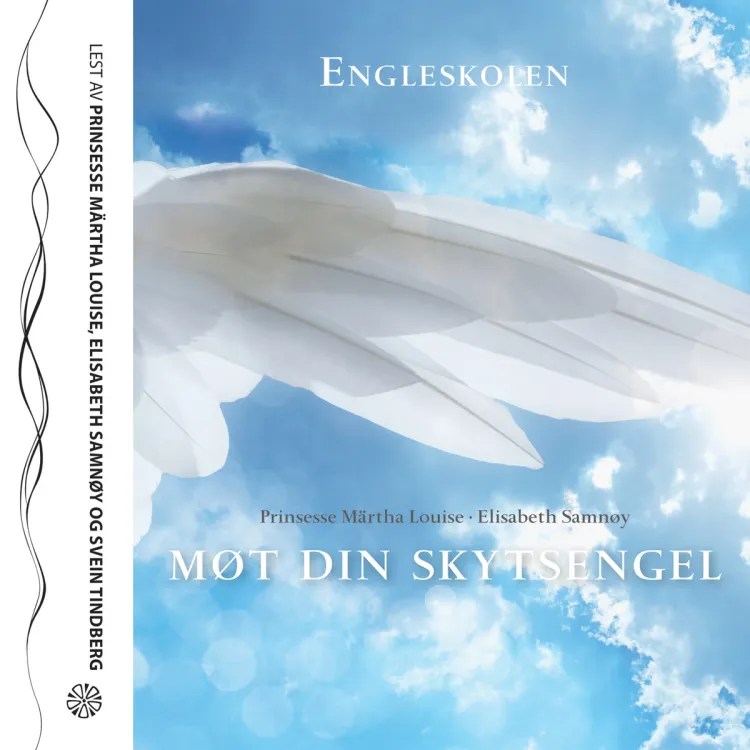 Omslag Møt din skytsengel av Prinsesse Märtha Louise og Elisabeth Samnøy (Lydbok)