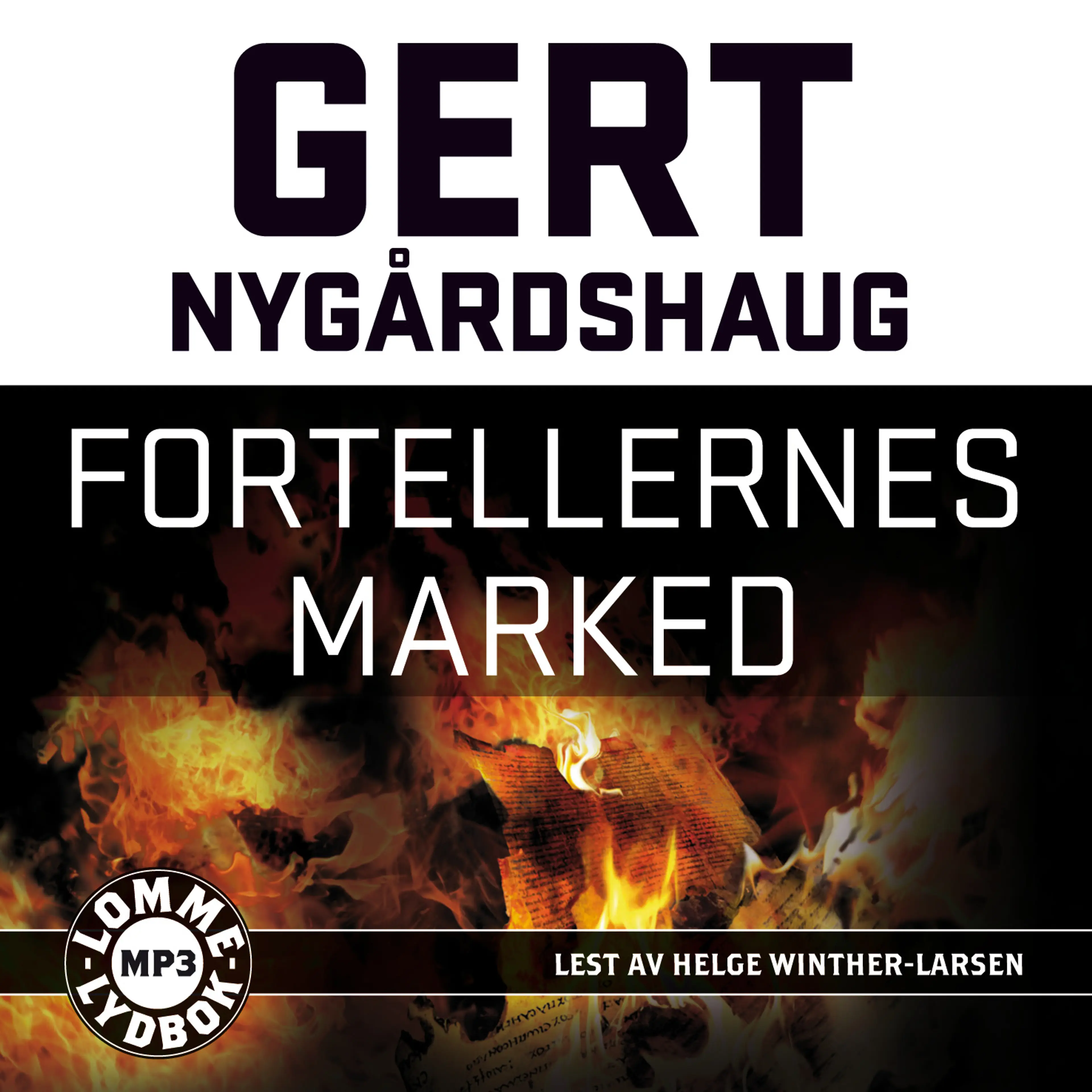 Omslag Fortellernes marked av Gert Nygårdshaug (CD)