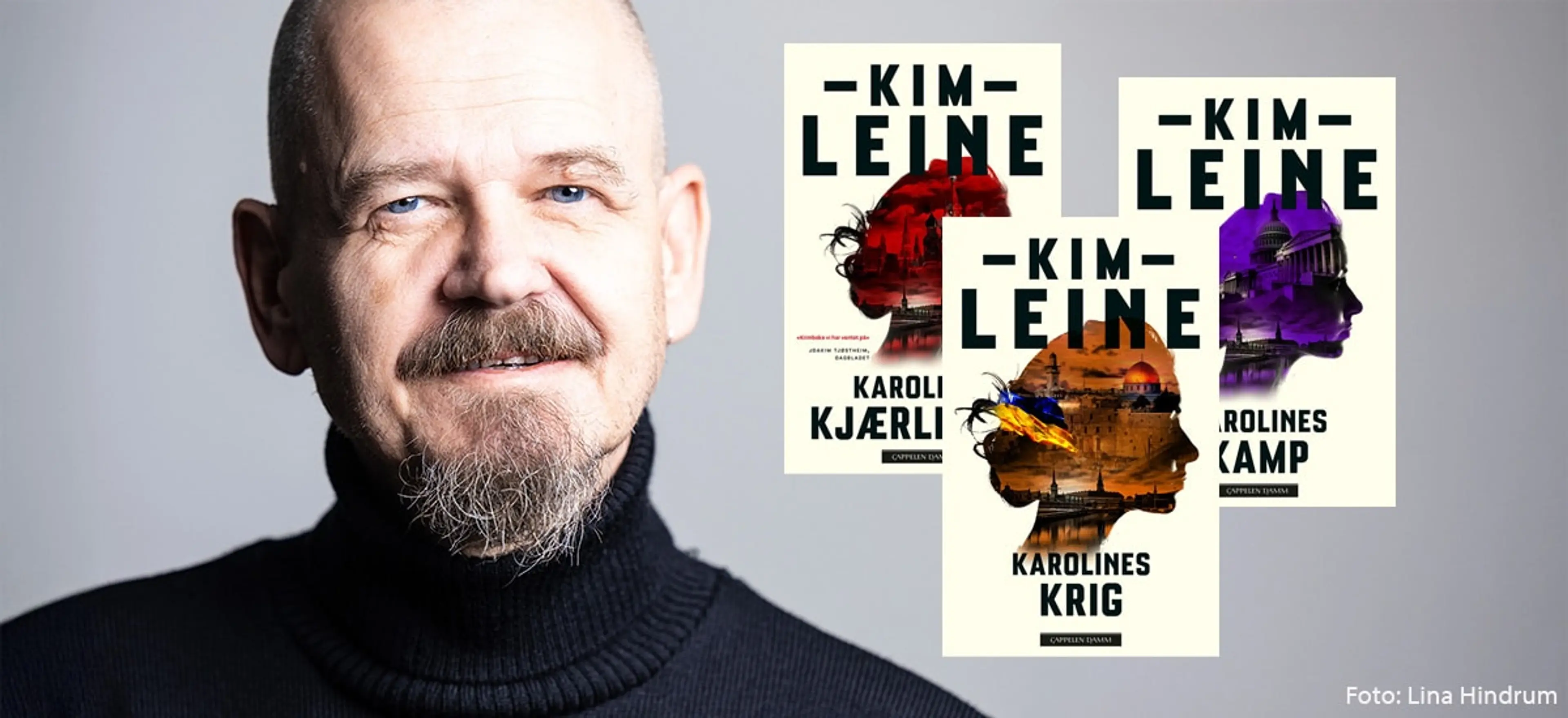 EN AV VÅRE BESTE: Kim Leine har de siste årene seilt opp som en av Nordens ledende forfattere. Han er opprinnelig fra Telemark, men bor i København. (Foto: Lina Hindrum)