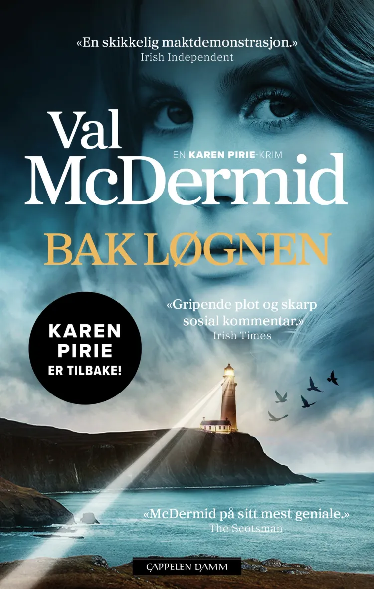 Omslag Bak løgnen av Val McDermid (Heftet)