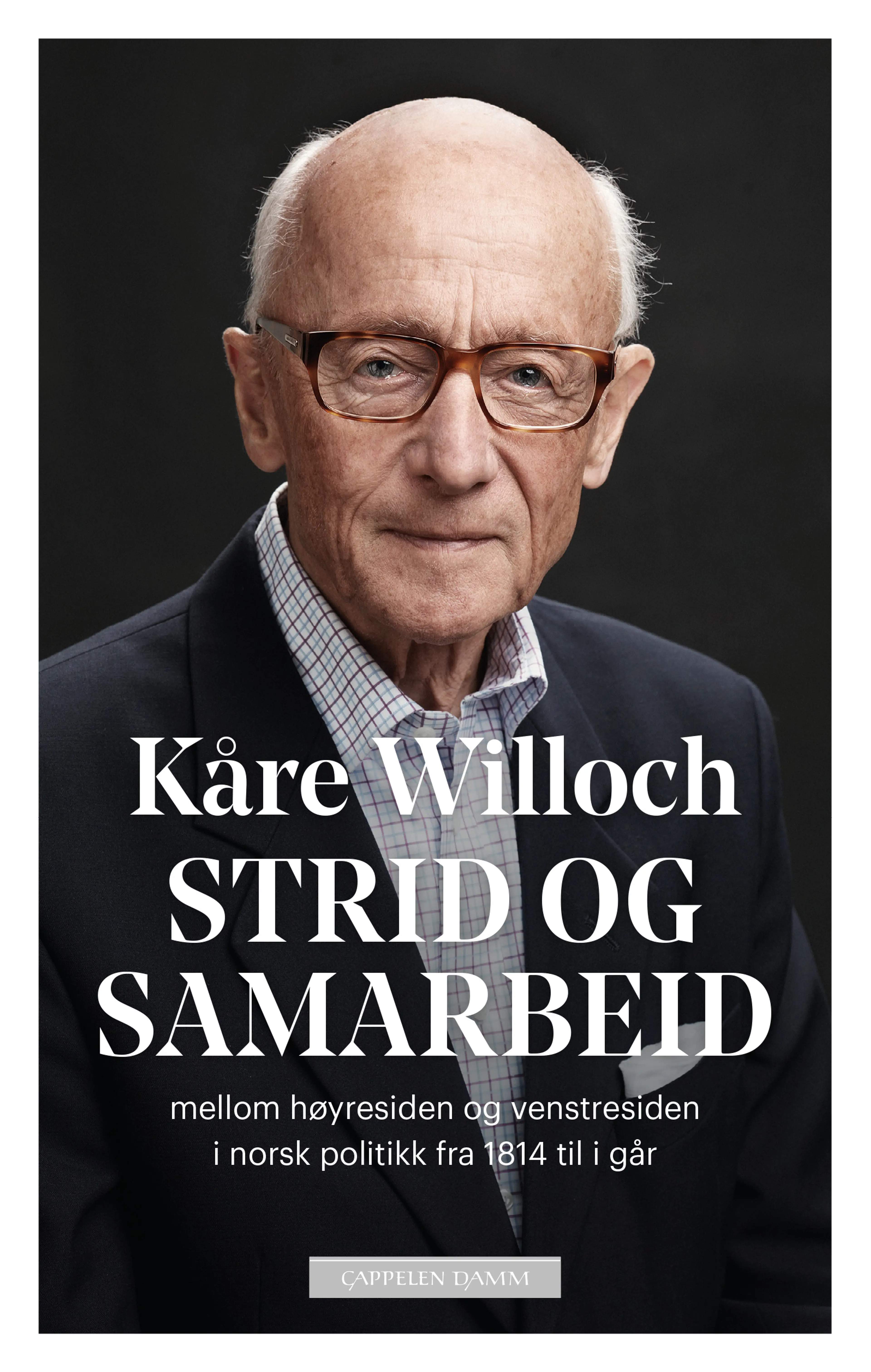 Omslag Strid og samarbeid av Kåre Willoch (Ebok)
